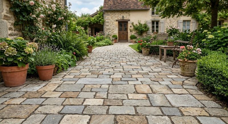 Cobblestone Installation in Littleton, CO