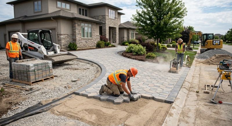 Paver Driveway Construction in Saint George, UT
